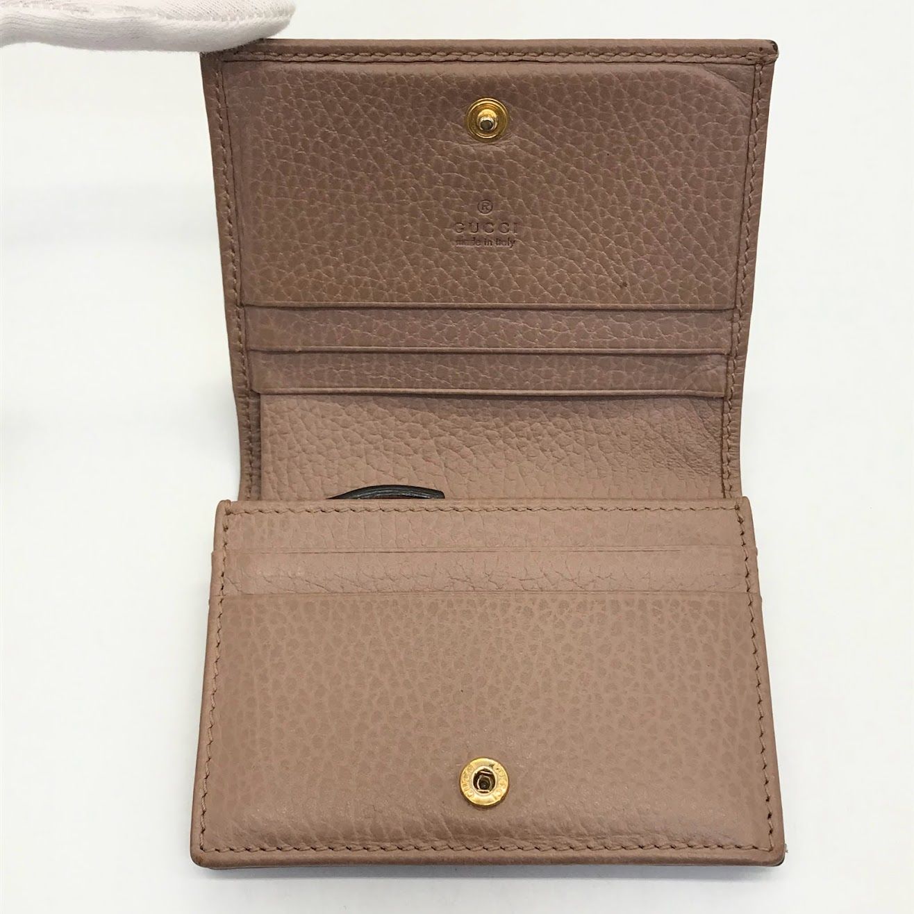 倉吉店】 中古 GUCCI | グッチ GGマーモント レザーカードケース
