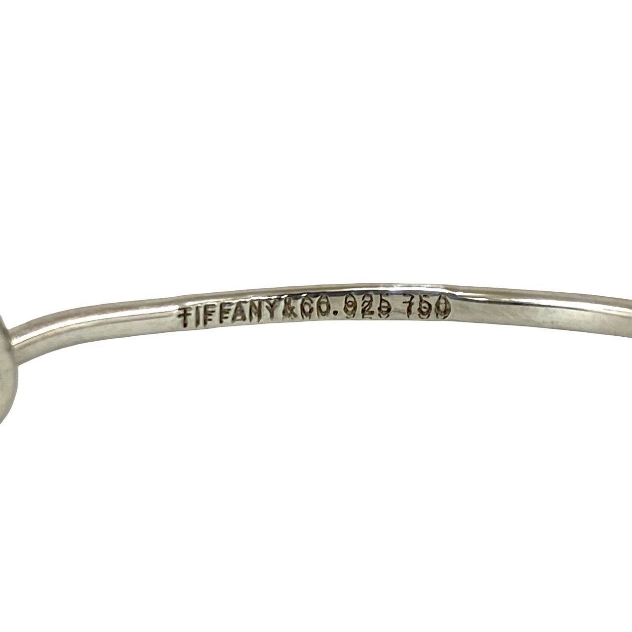 極 美品 TIFFANY&Co. ティファニー ラブノット シルバー925 K18 