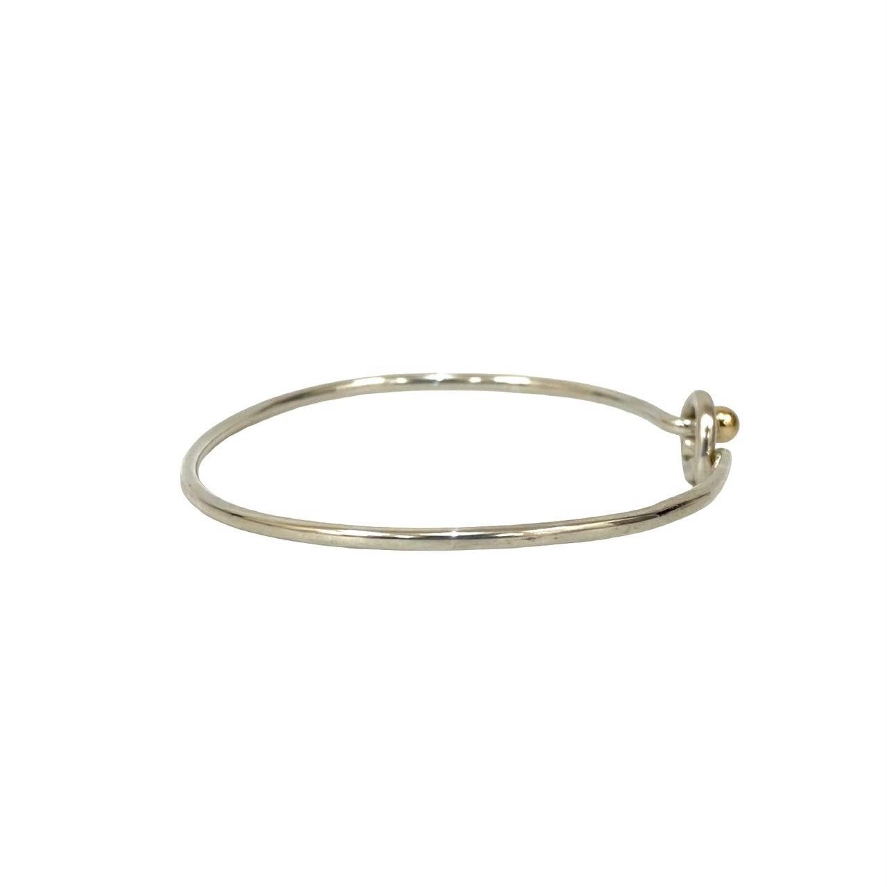 極 美品 TIFFANY&Co. ティファニー ラブノット シルバー925 K18 