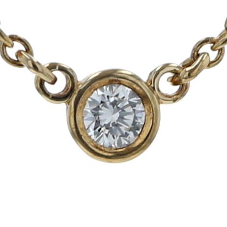 TIFFANY & Co. ティファニー K18YG イエローゴールド バイザヤード 