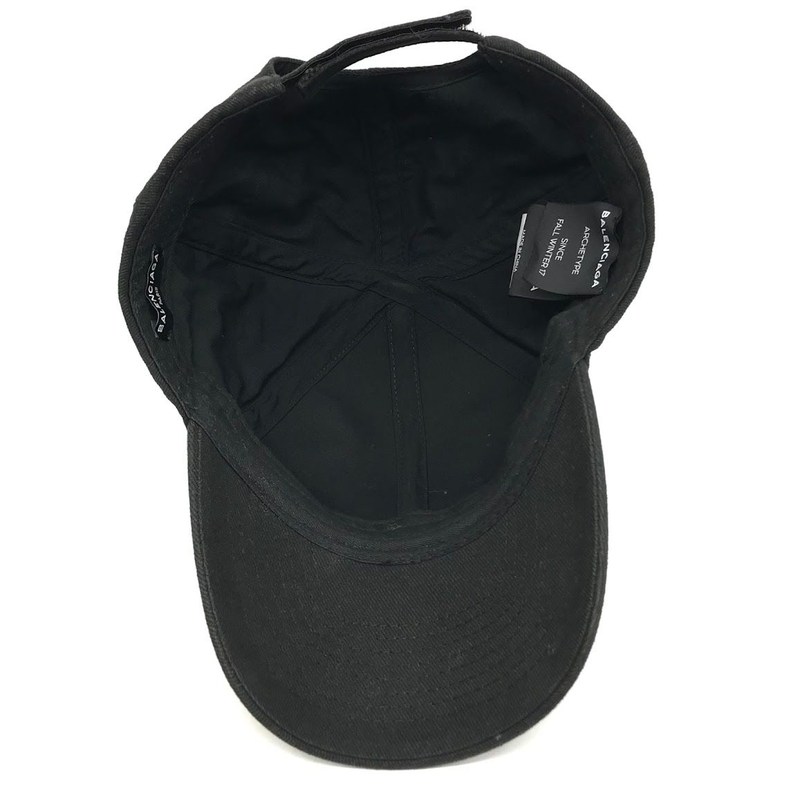 倉吉店】 中古 BALENCIAGA | バレンシアガ キャップ ロゴ刺繍キャップ