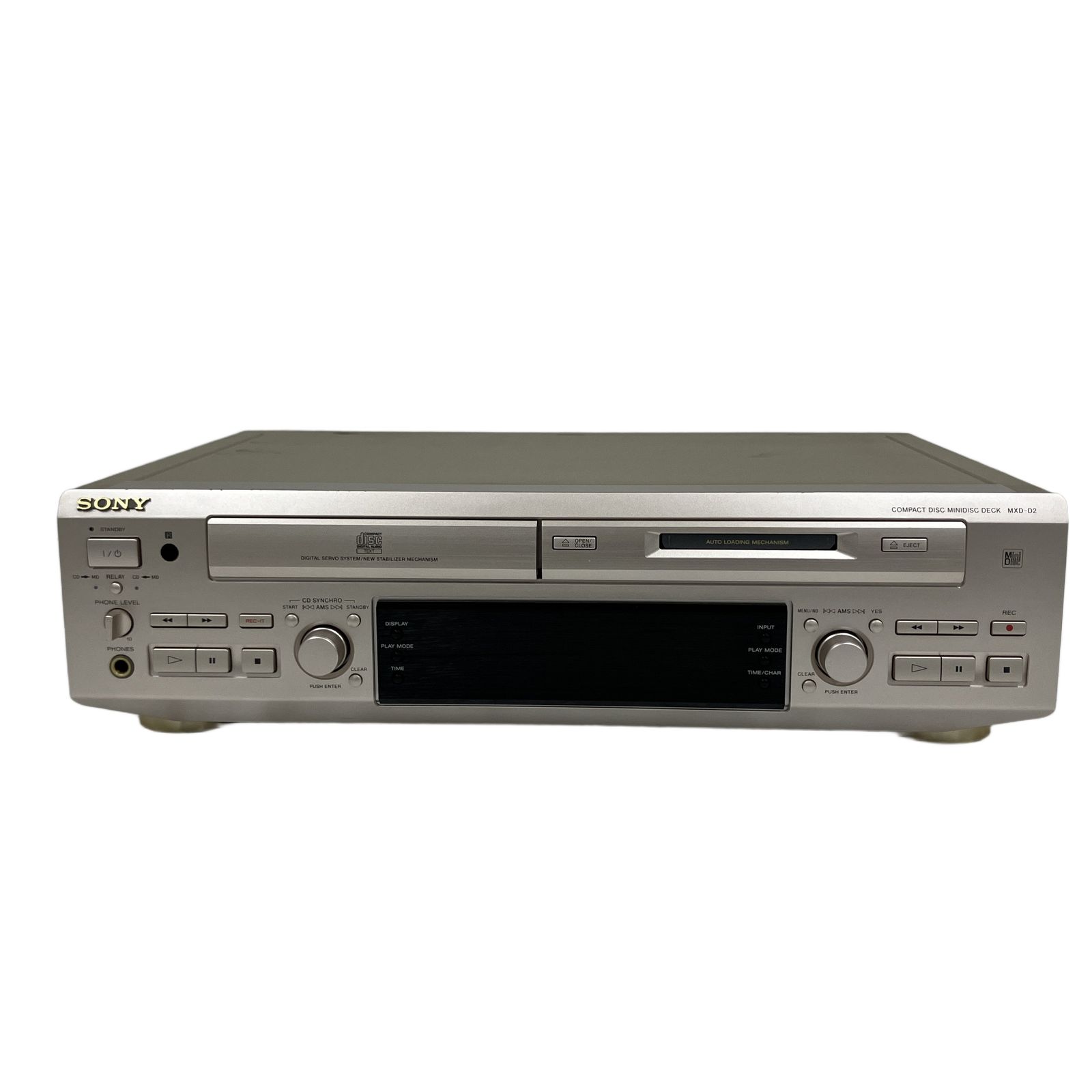 SONY CD/MDデッキプレイヤー MXD-D2 | GLOBALHUB.CO.JP