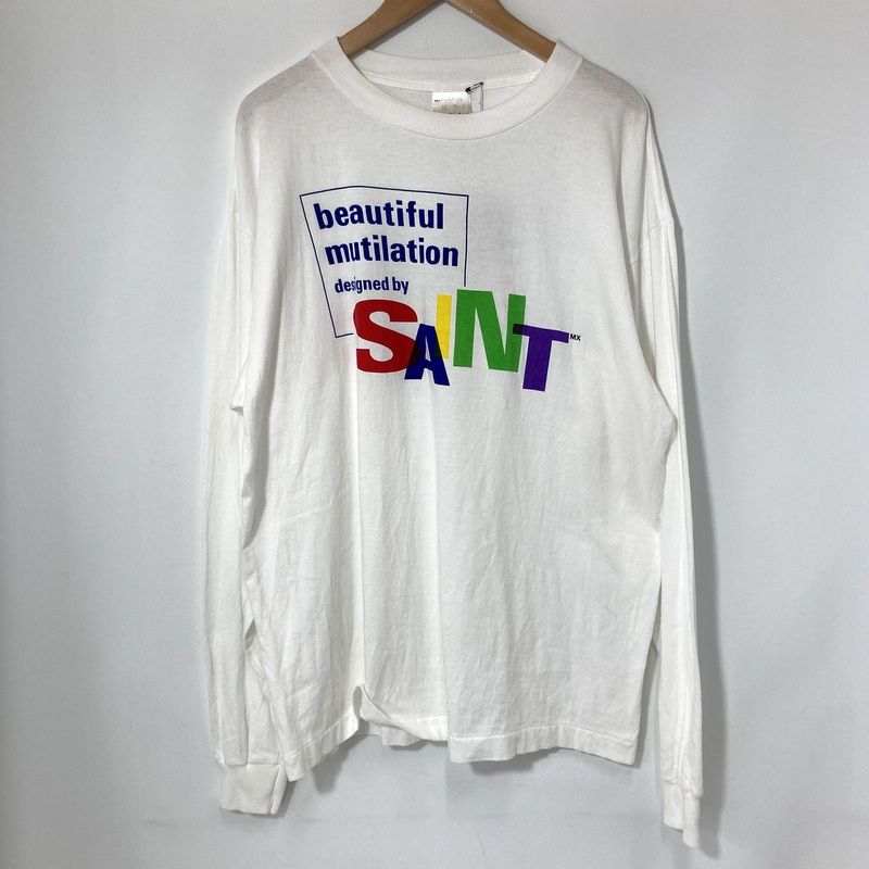 SAINT Mxxxxxx セントマイケル Tシャツ 長袖 ロンT BEAUTIFUL SAINT