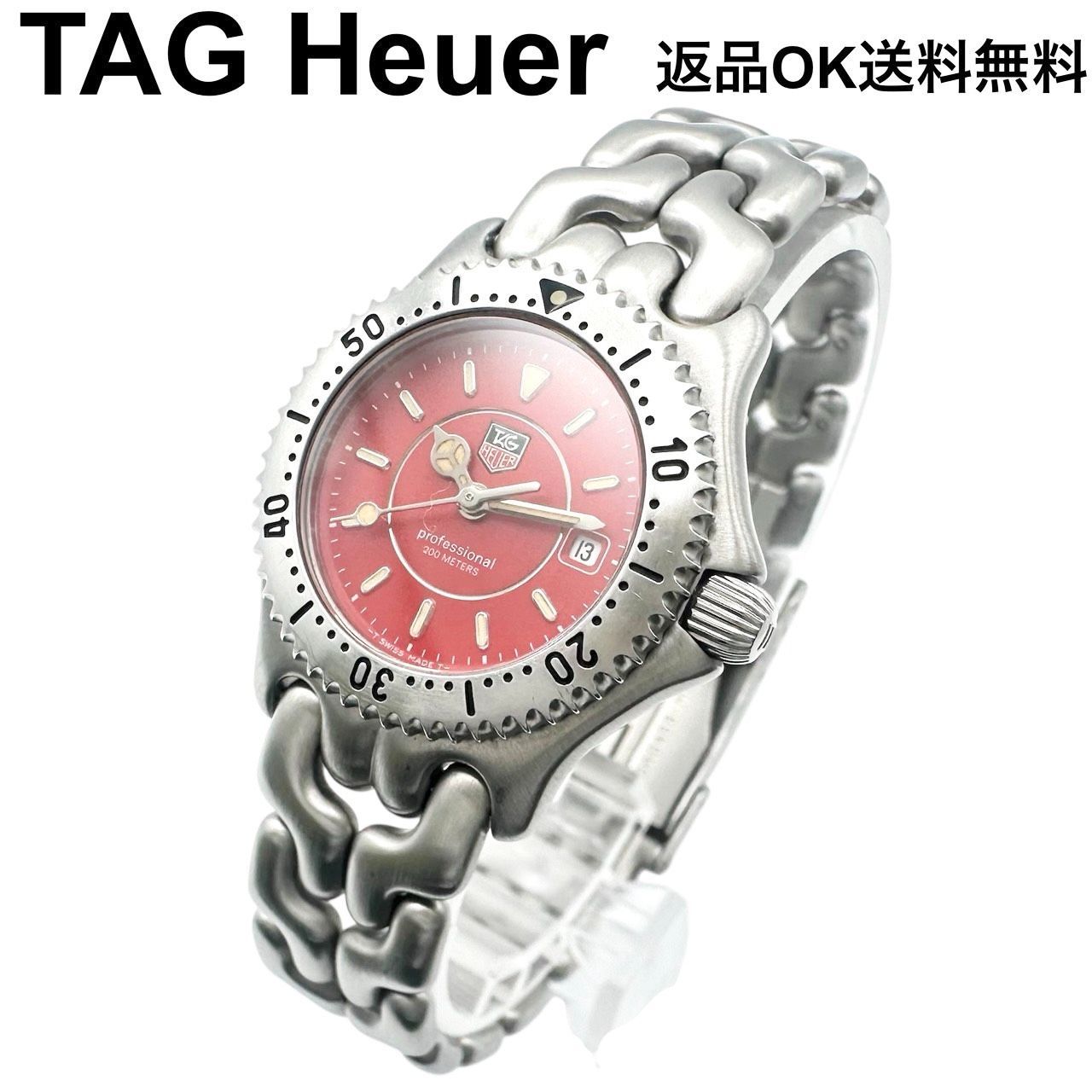 返品OK】極美品 新品電池交換済み TAG HEUER タグホイヤー S/el 