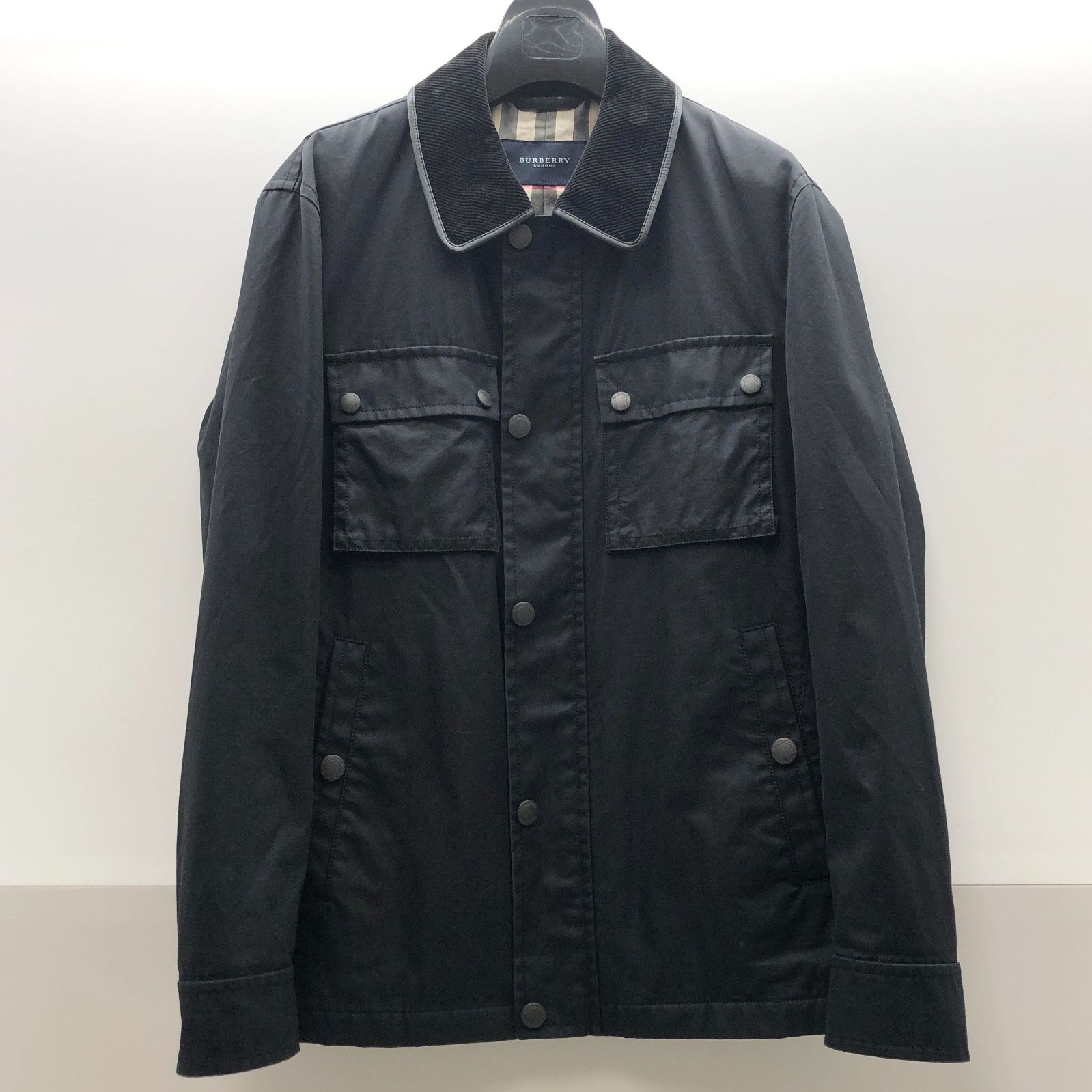 BURBERRY LONDON ブルゾン アウター Mサイズ ブラック 黒 バーバリー 