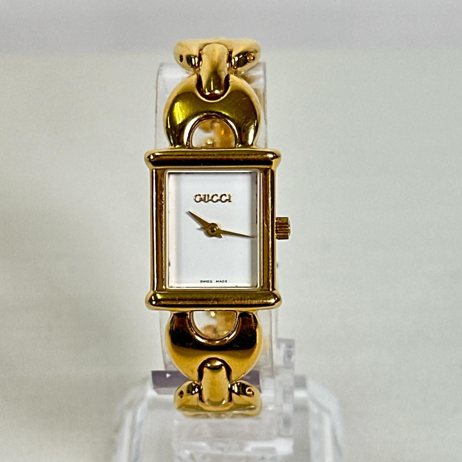 正常可動 GUCCI グッチ 1800L 腕時計 チェンジベルト チェンジバンド 