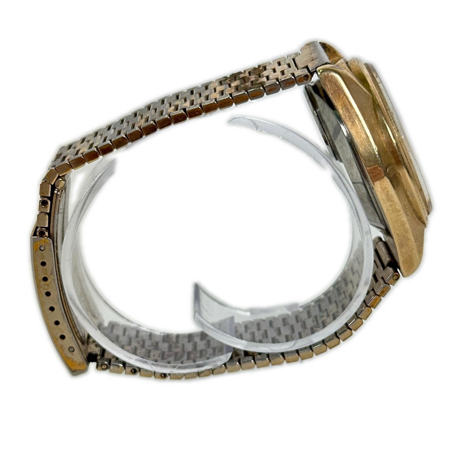 正常可動 SEIKO セイコー 3803-7031 腕時計 QUARTZ QT GAP GOLD 