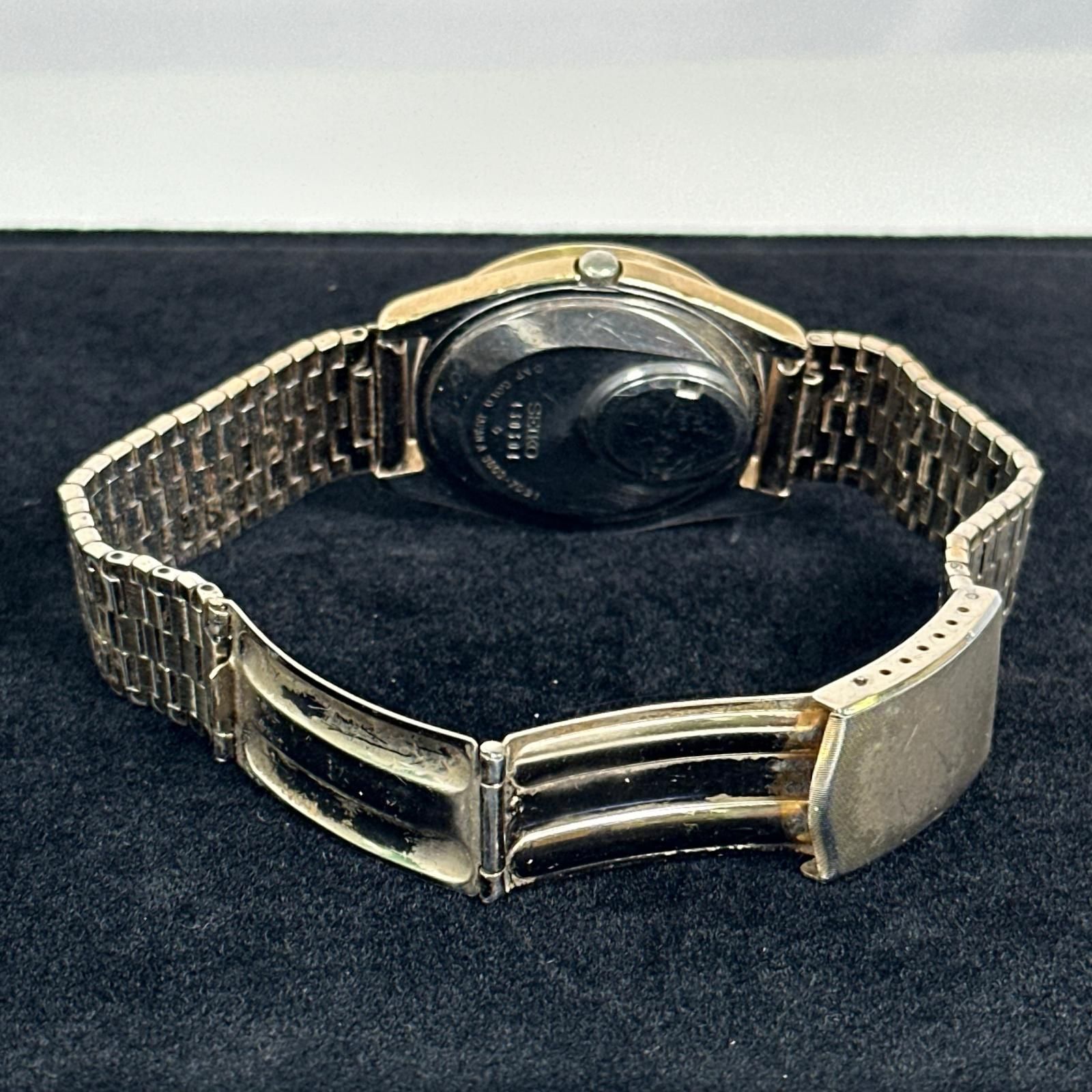 正常可動 SEIKO セイコー 3803-7031 腕時計 QUARTZ QT GAP GOLD 