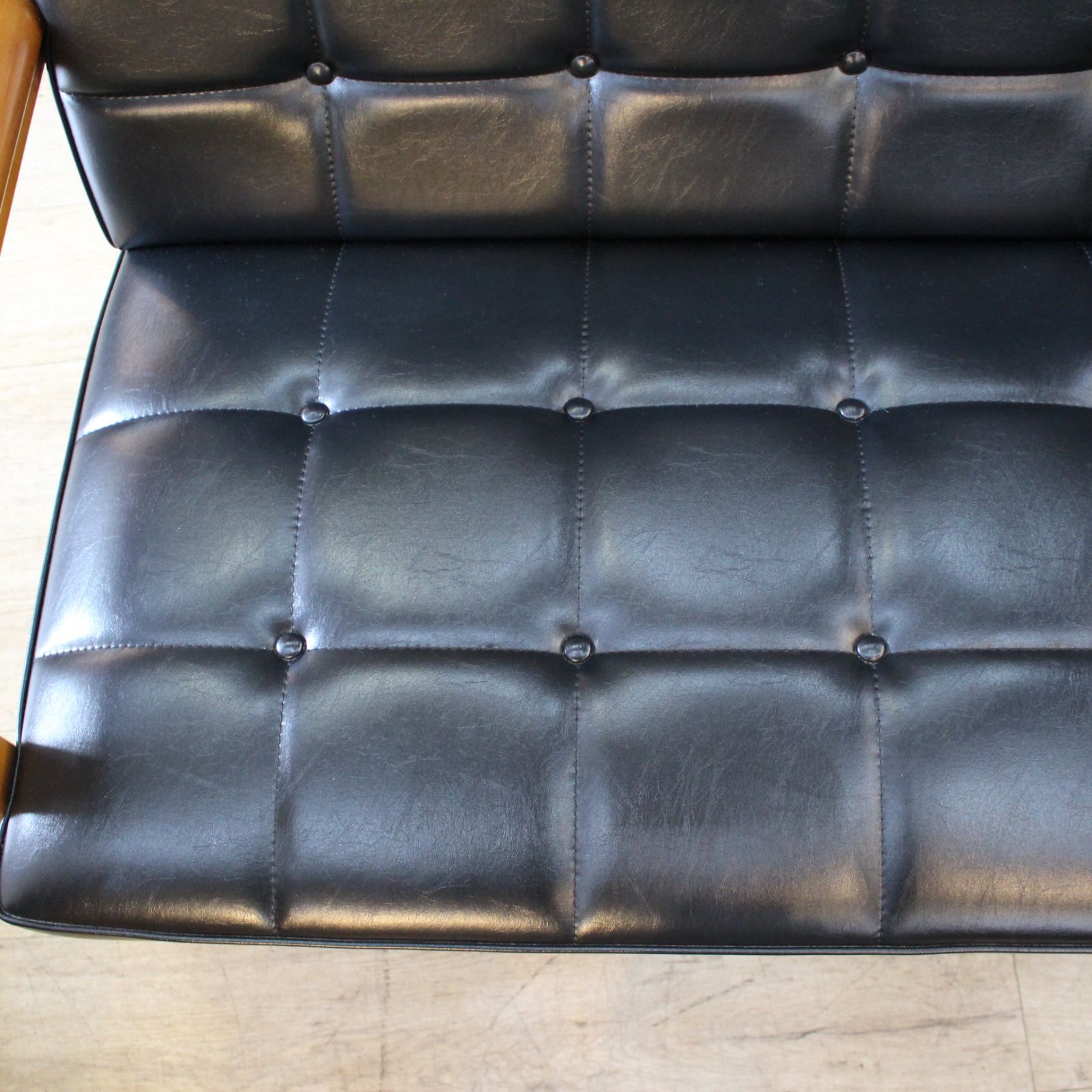 711)あつあつ様専用【美品】Karimoku60 カリモク60 ブラック 2シーター