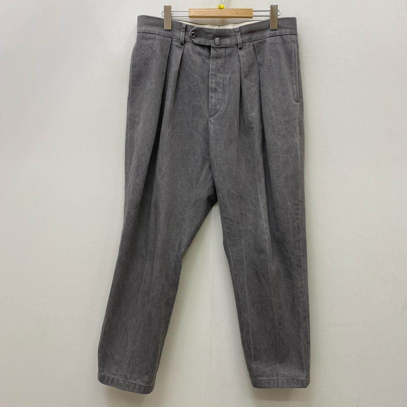 【加古川店】 中古 NEAT | ニート その他ボトムス ツータックスラックス グレー サイズ：50 【107】 加古川店】 中古 NEAT | ニート その他ボトムス ツータックデニム