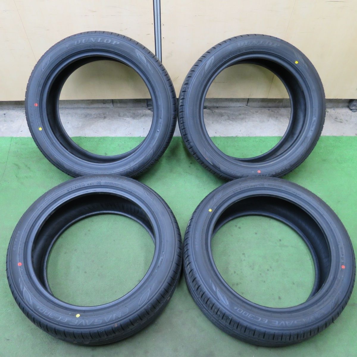 新車外し！25年☆215/50R18 ダンロップ エナセーブ EC300+ タイヤ 18 