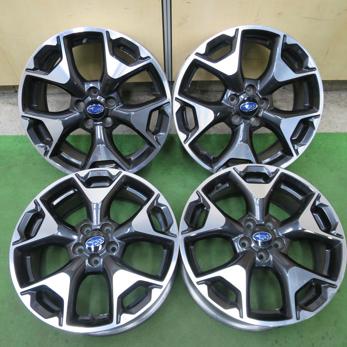 送料無料] 4本価格☆スバル GT系 XV 純正 ホイール 17インチ 17×7J 