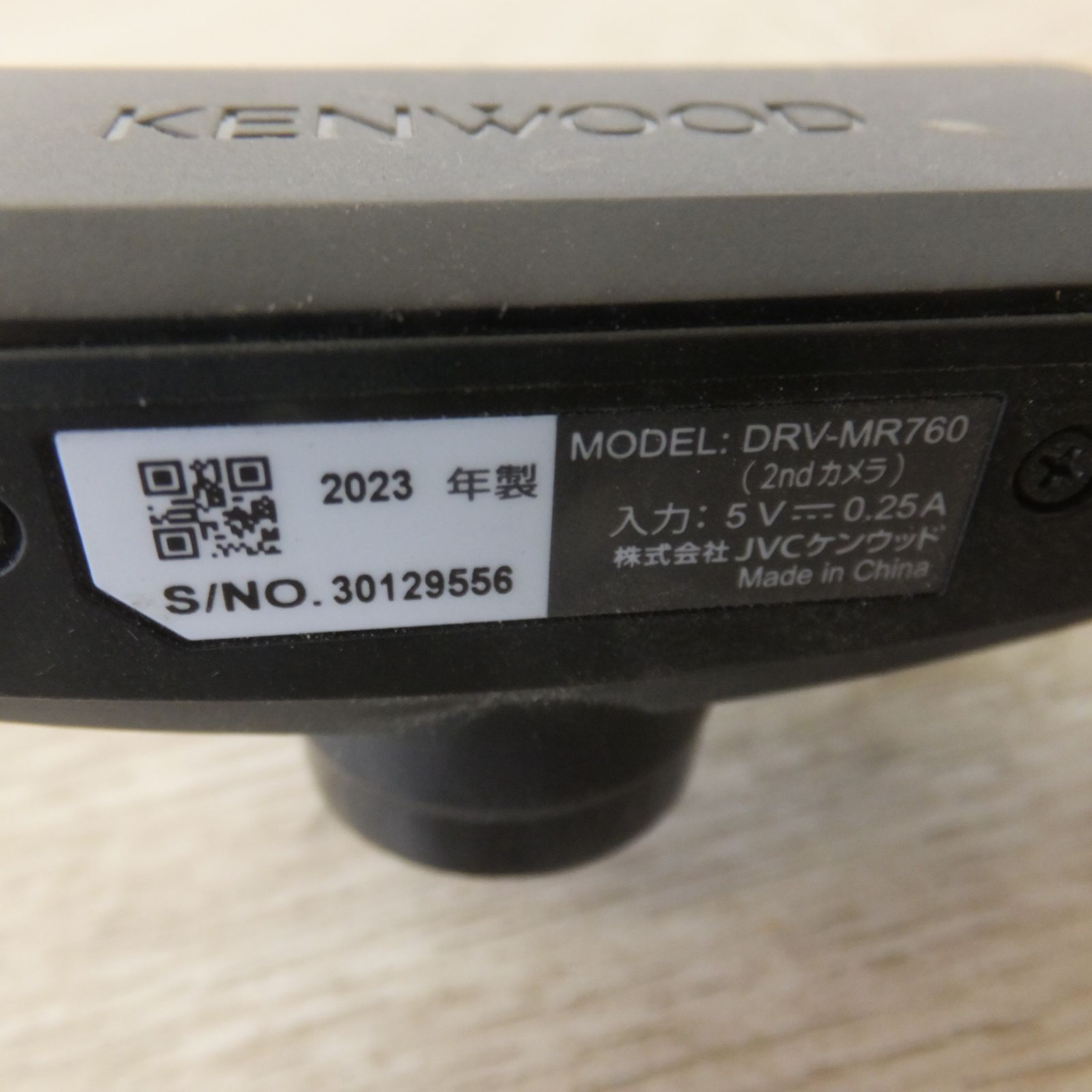 送料無料] ジャンク☆ケンウッド KENWOOD 前後撮影対応 2カメラ
