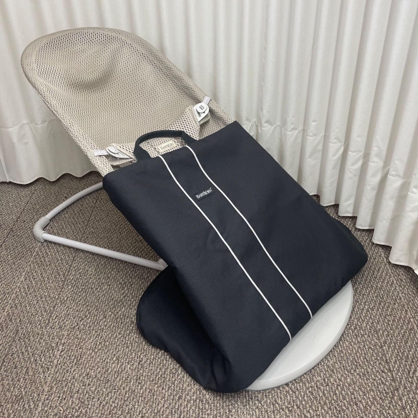 BabyBjorn ベビービョルン バウンサー メッシュ生地 専用袋付き 管理 
