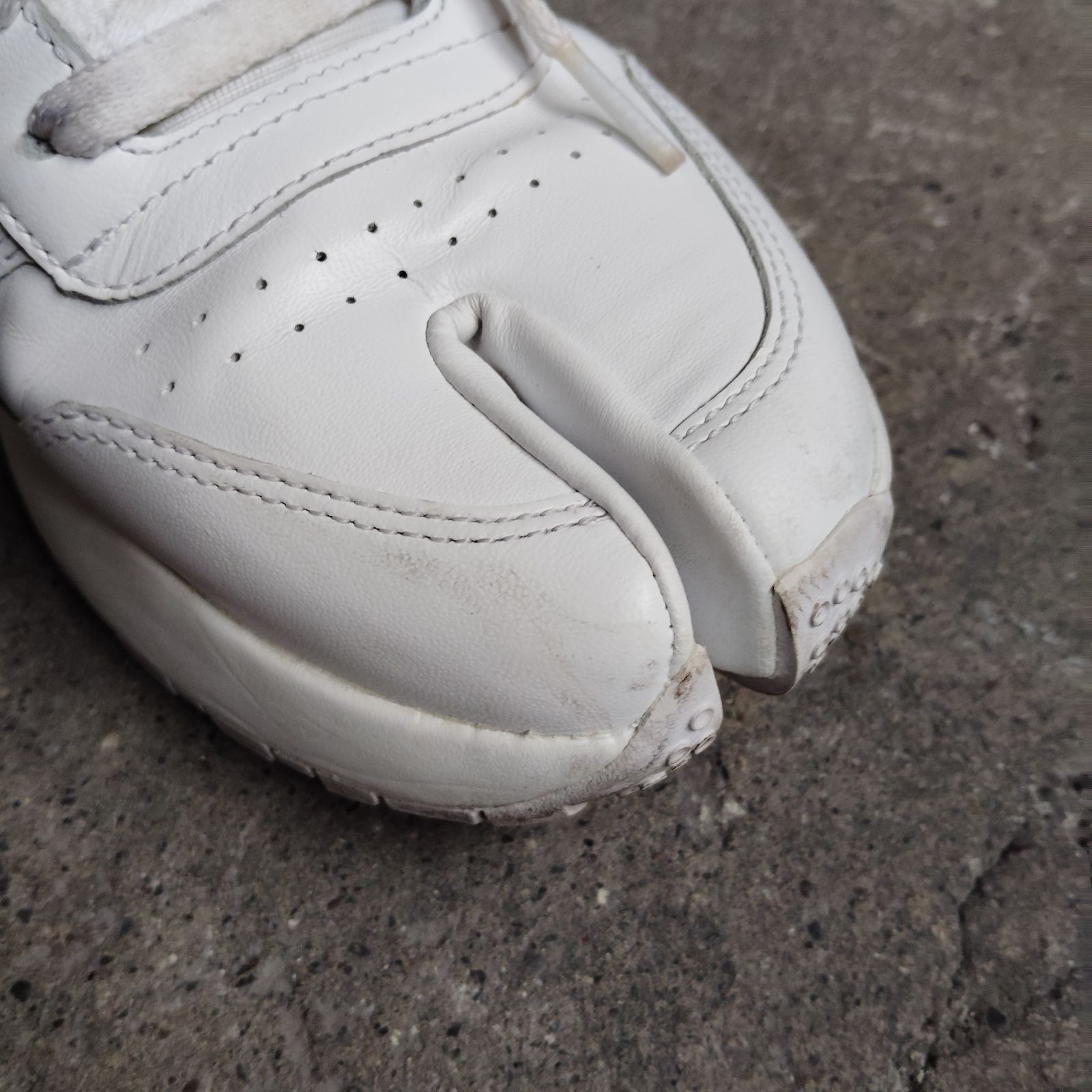 Maison Margiela × Reebok Classic Leather Tabi White 26cm メゾン