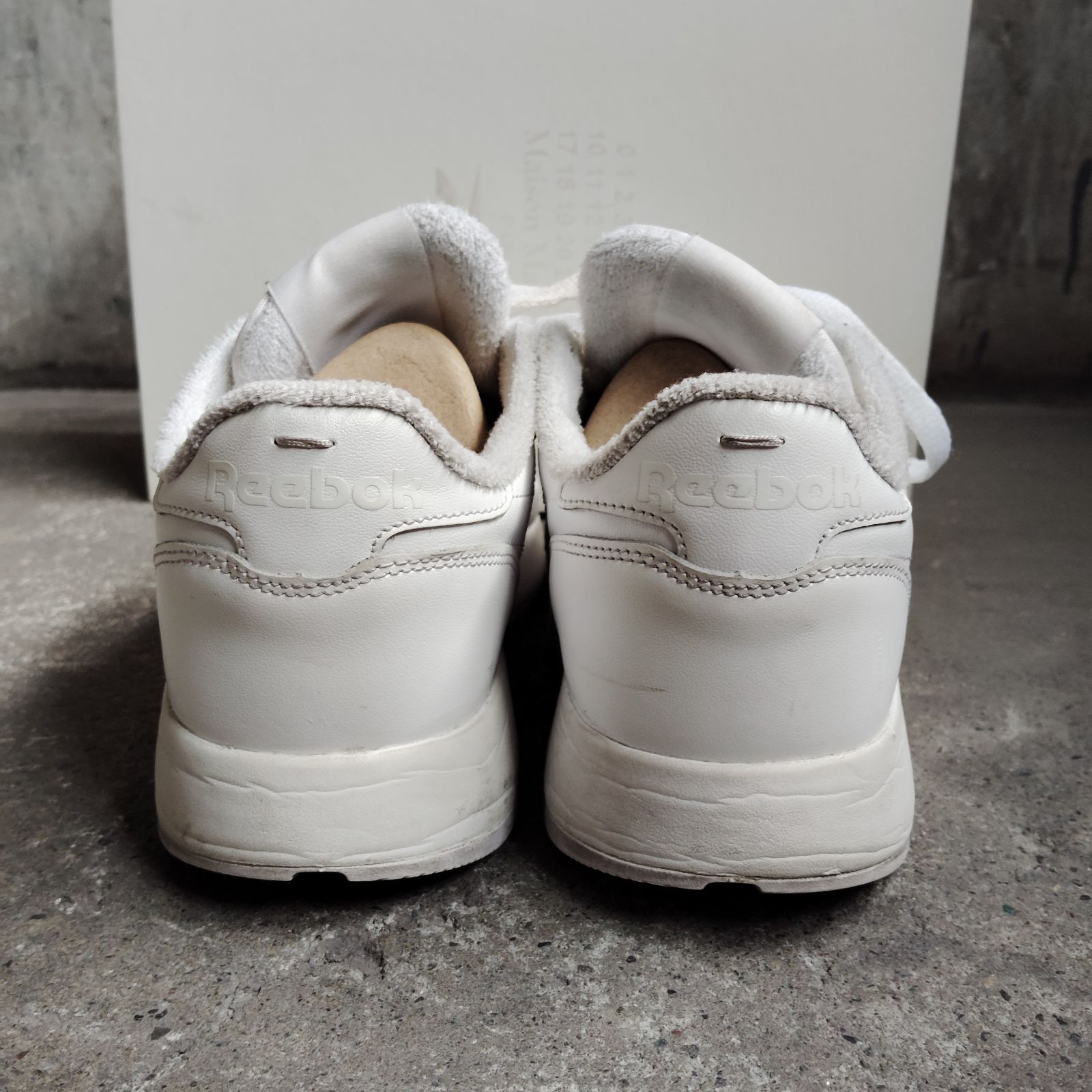 Maison Margiela × Reebok Classic Leather Tabi White 26cm メゾン