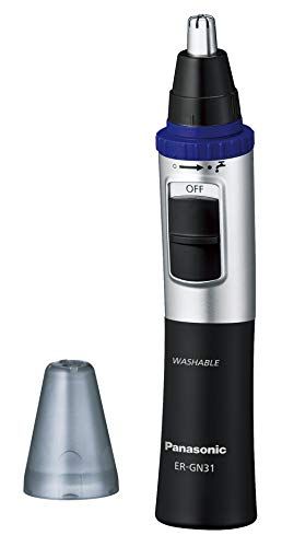パナソニック 鼻毛カッター エチケットカッター メンズ 眉毛 ヒゲ 水洗い ER-GN31-K　美品　おすすめ