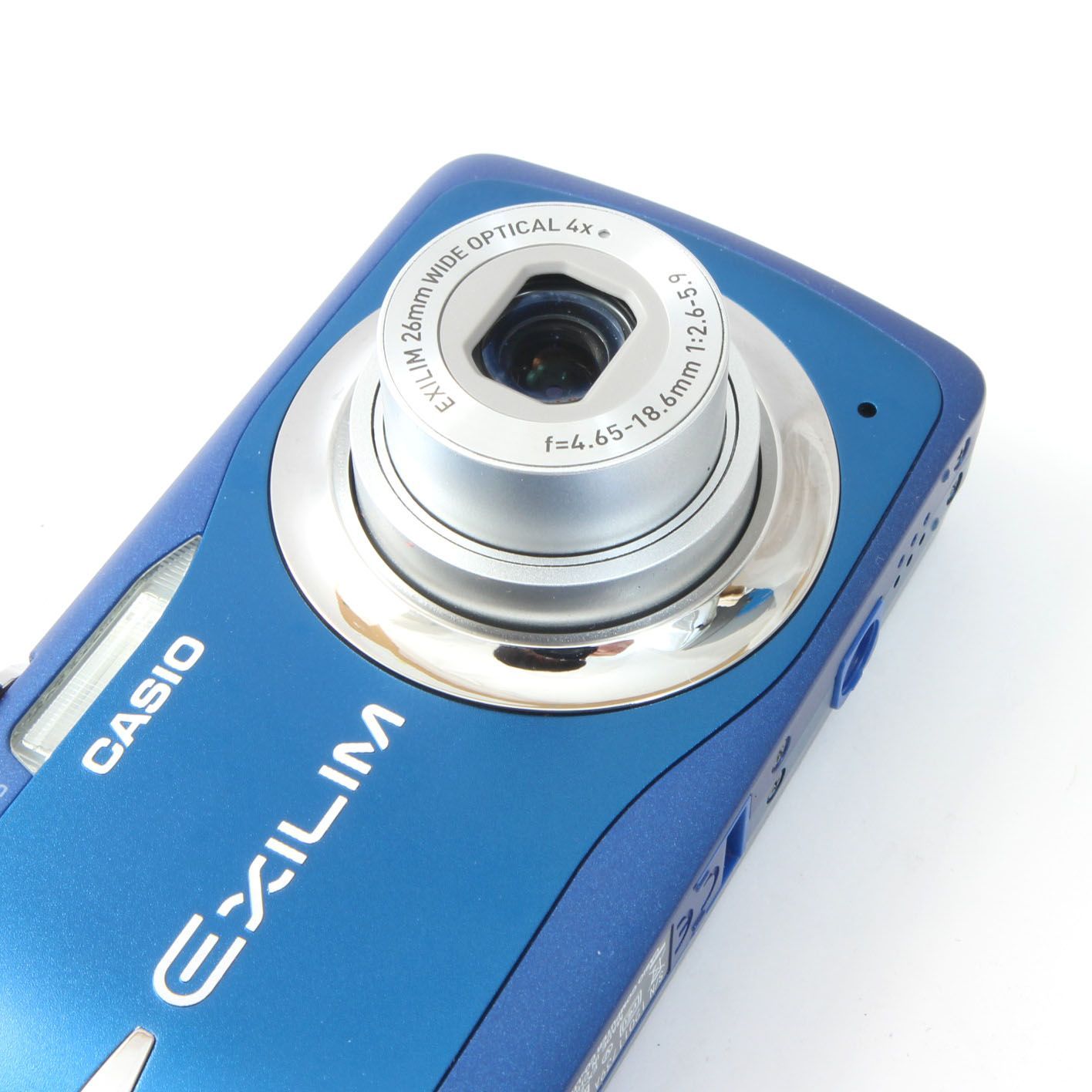 カシオ CASIO EXILIM EX-Z550 ブルー コンパクトデジタルカメラ - メルカリ