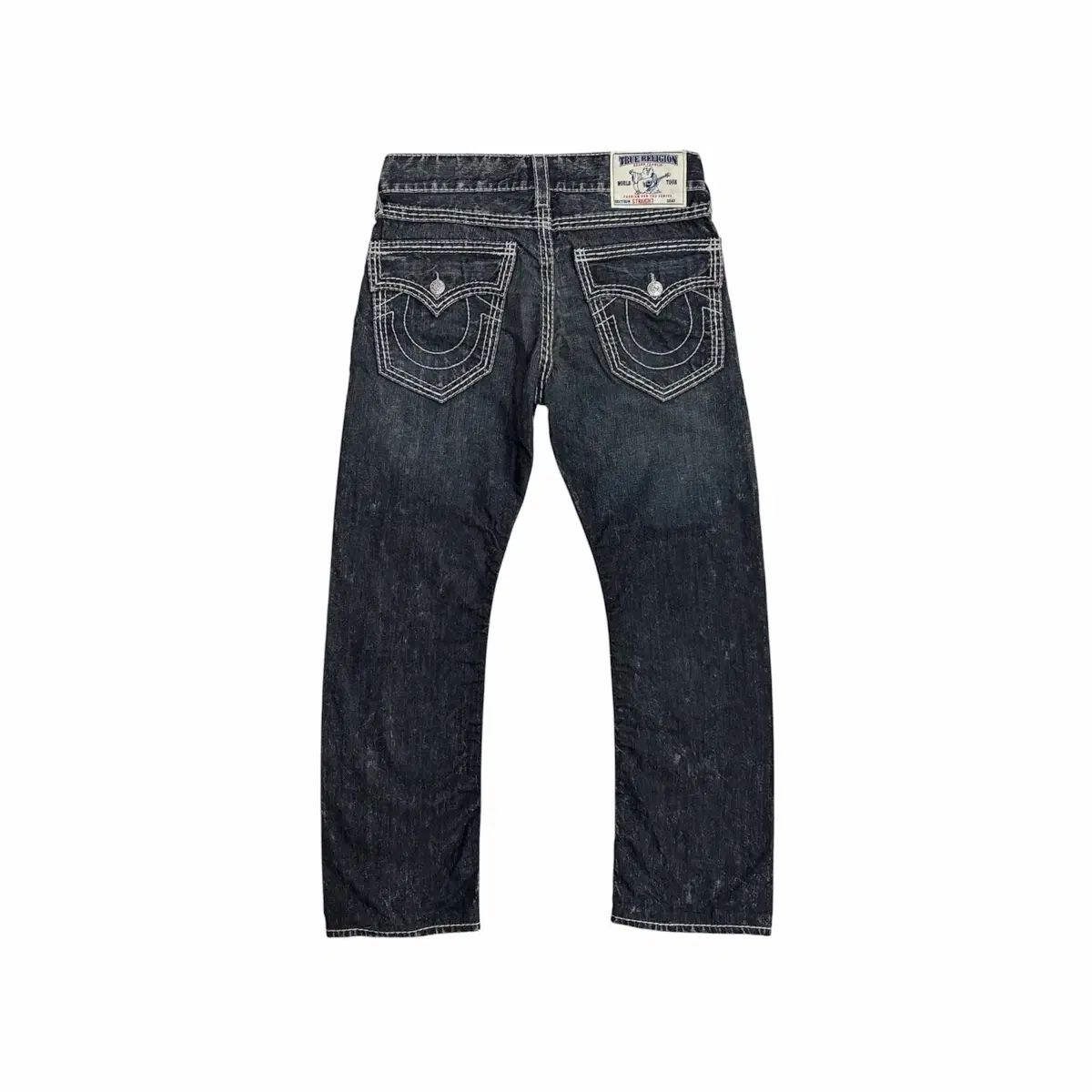 TRUE RELIGION ブラックデニム 31 TRUE RELIGION ブラックデニムパンツ 