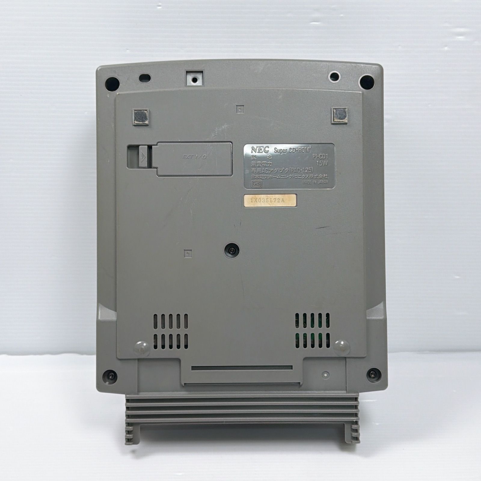 ジャンク品 NEC PCエンジン SUPER CD-ROM2 PI-CD1 本体 動作未確認 nec 