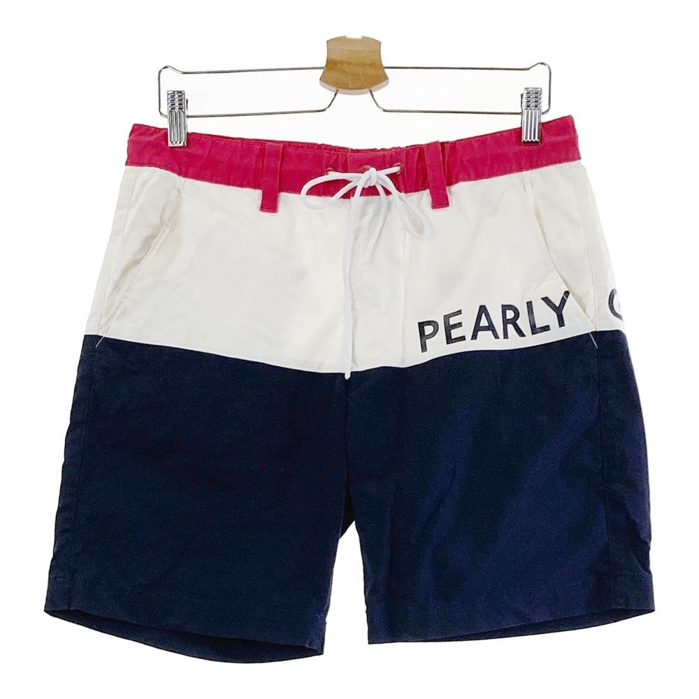PEARLY GATES/パーリーゲイツ ゴルフパンツ【ホワイト/5】美品！ サイズ：5 PEARLY GATES パーリーゲイツ ストレッチハーフパンツ