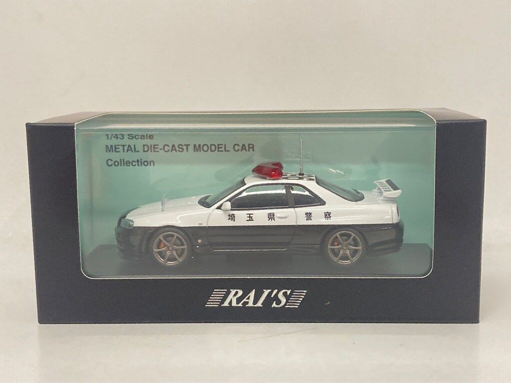 ヒコセブン 1/43 RAIS 日産 スカイライン GT-R (BNR34) 2020 埼玉県