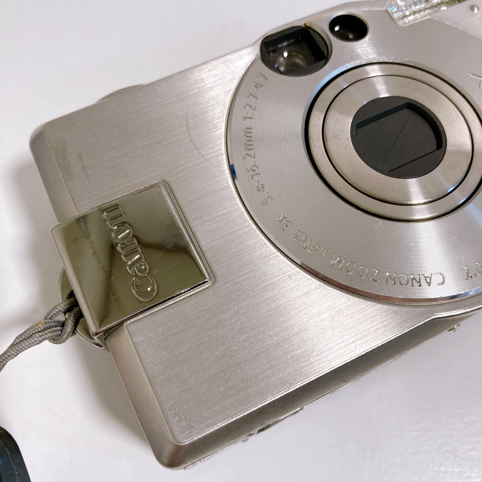 Canon IXY Digital 300a シルバー 中古品 PC1026 デジタルカメラ 