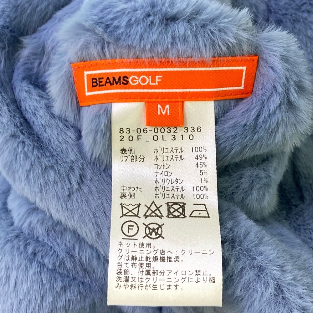 サイズ：M BEAMS GOLF ビームスゴルフ リバーシブル ボア 中綿ベスト