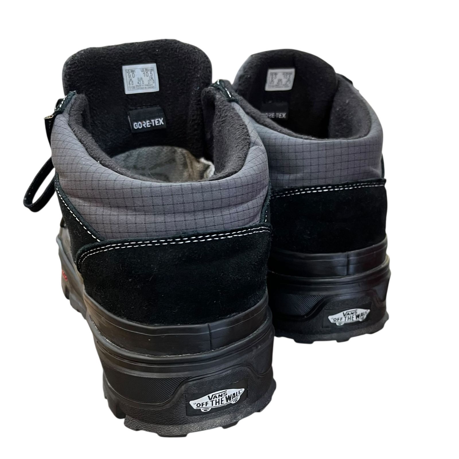 中古○VANS○防水スニーカー MTE MOUNTAIN MID GORE-TEX 27cm ブラック 