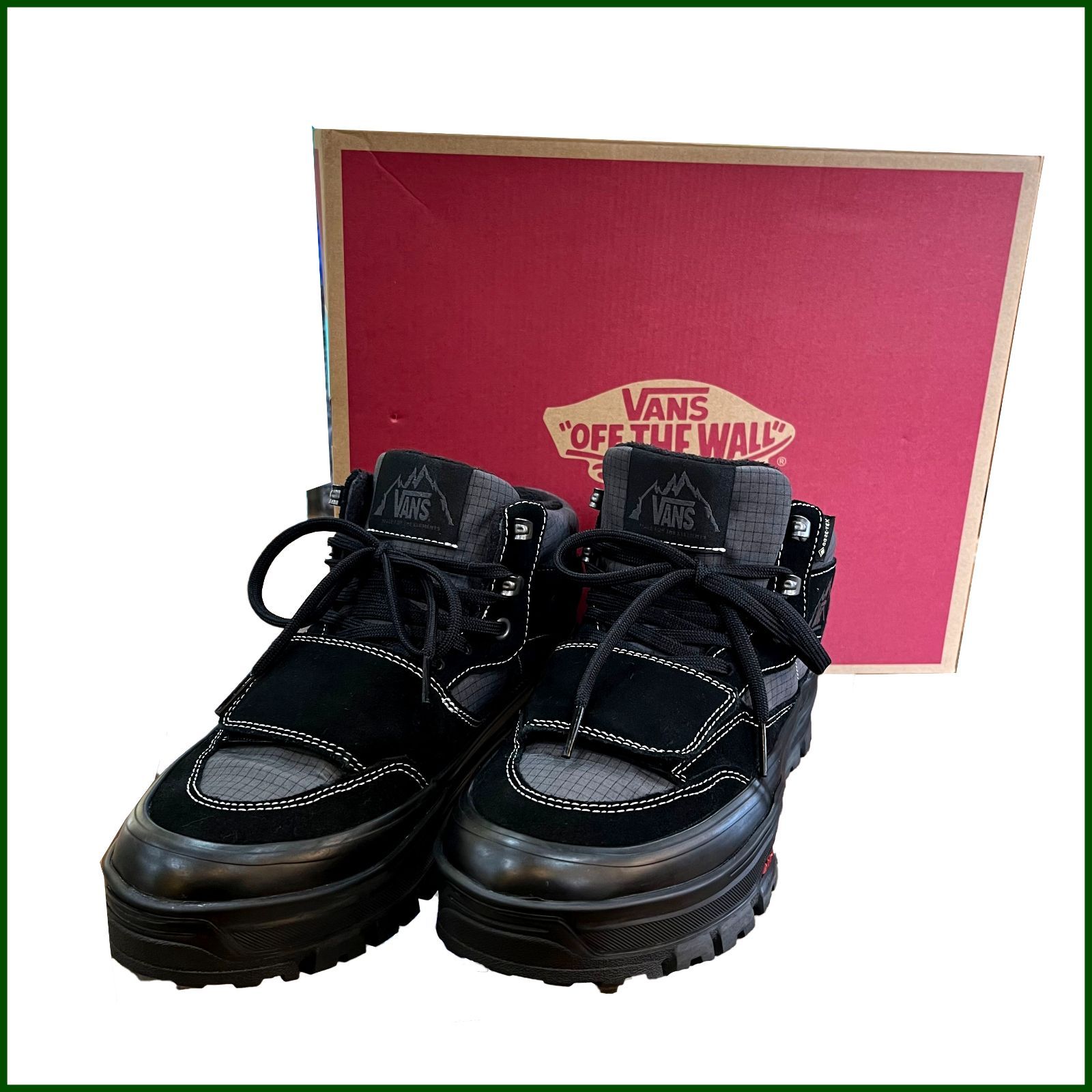 中古○VANS○防水スニーカー MTE MOUNTAIN MID GORE-TEX 27cm ブラック 