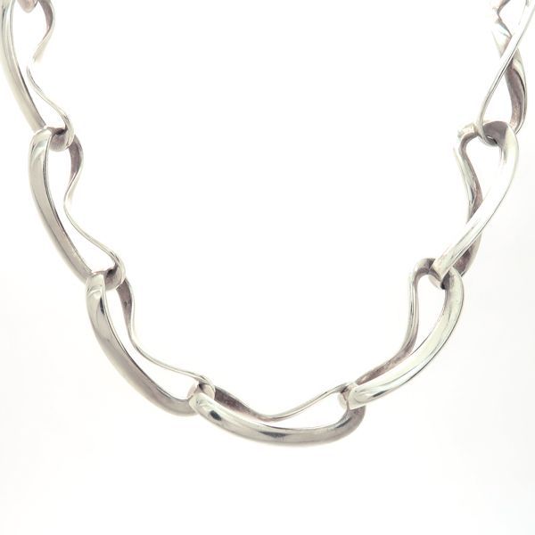 ◇ジョージジェンセン◇新品仕上済 インフィニティ ネックレス 452 Ag925 GEORG JENSEN インフィニティ バイ ジョージジェンセン ネックレス 452