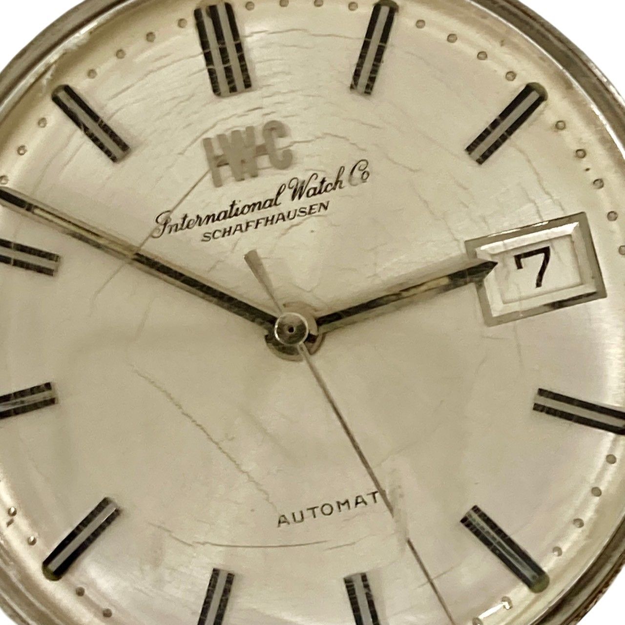 IWC|SCHAFFHAUSEN|シャフハウゼン|デイト|スライド式|メッシュブレス|ヴィンテージ|自動巻き|メンズ|腕時計|RS0660