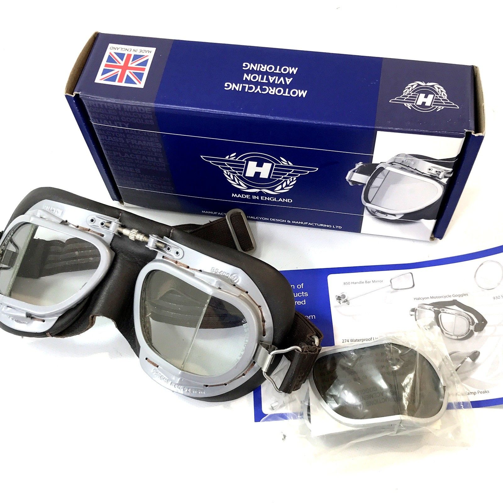 HALCYON ハルシオン GOGGLE MARK9 VINTAGE ブラウン ゴーグル HALCYON ハルシオン GOGGLE MARK9 VINTAGE ブラウン ゴーグル
