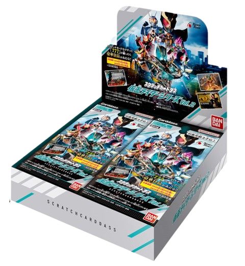 仮面ライダー　スクラッチカードダス　vol.2当たり スクラッチカードダス 仮面ライダーシリーズVol.2 BOX バンダイ