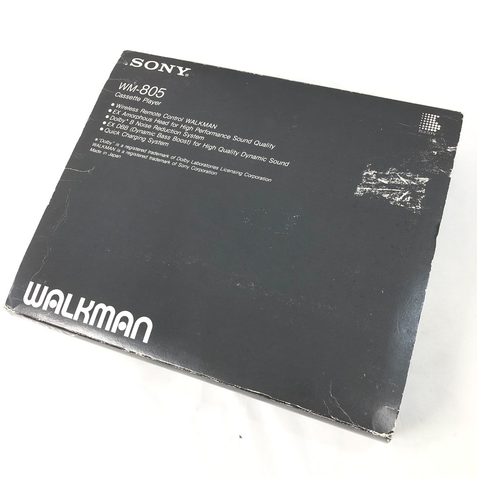 ジャンク】SONY ウォークマン ワイヤレスカセットプレーヤー/WM-805