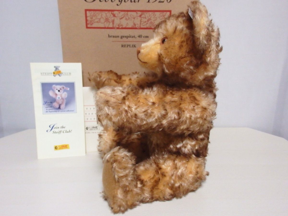 steiffシュタイフ レプリカ1926「テディベア・ハッピー」 40cm - メルカリ