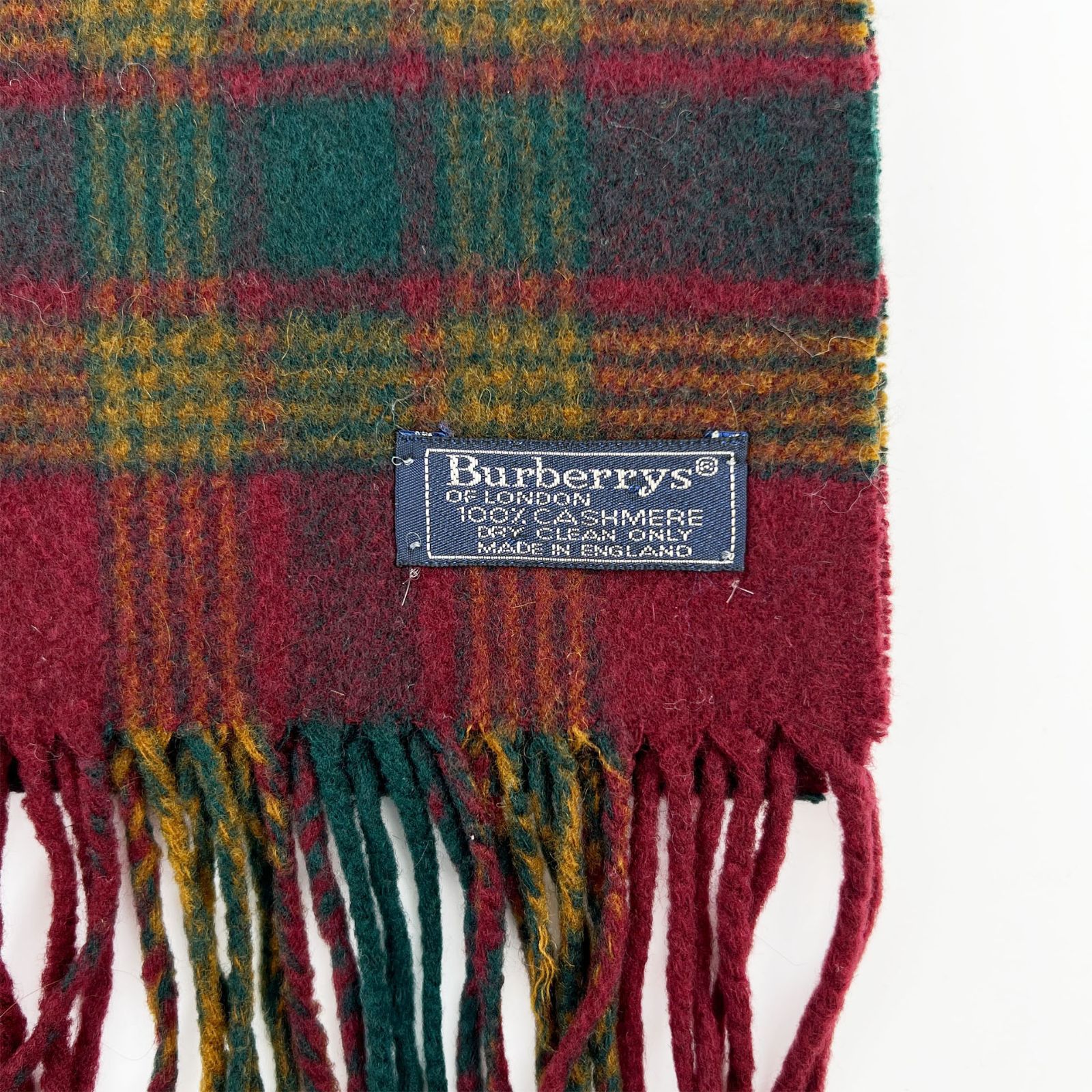 BURBERRY バーバリー ノバチェック マフラー カシミヤ マルチカラー