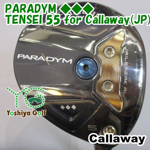 新品，新作 フェアウェイウッド キャロウェイ PARADYM /TENSEI 55 for