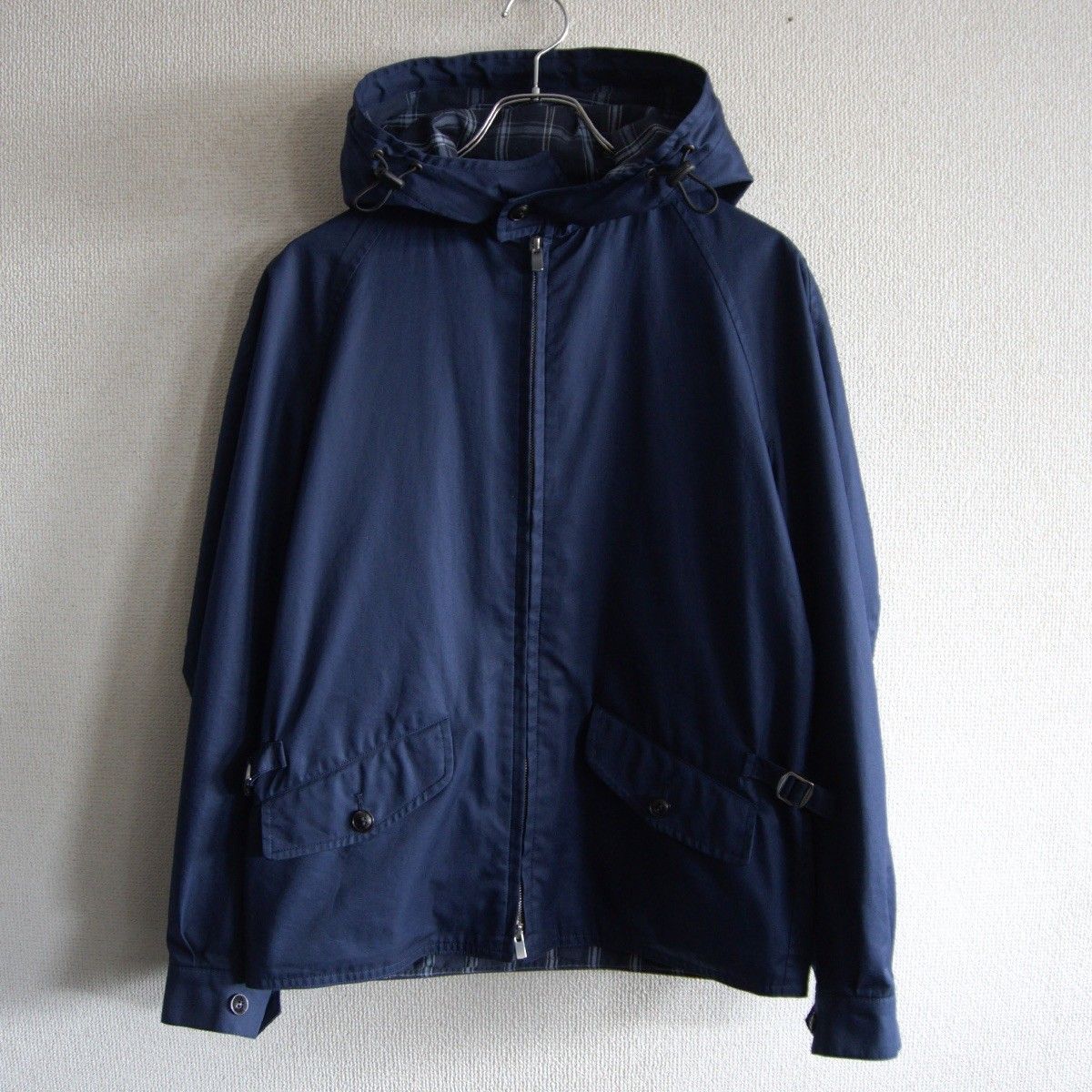 美品】GRENFELL【Hded Golfer/フーデットゴルファー】38 ネイビー 