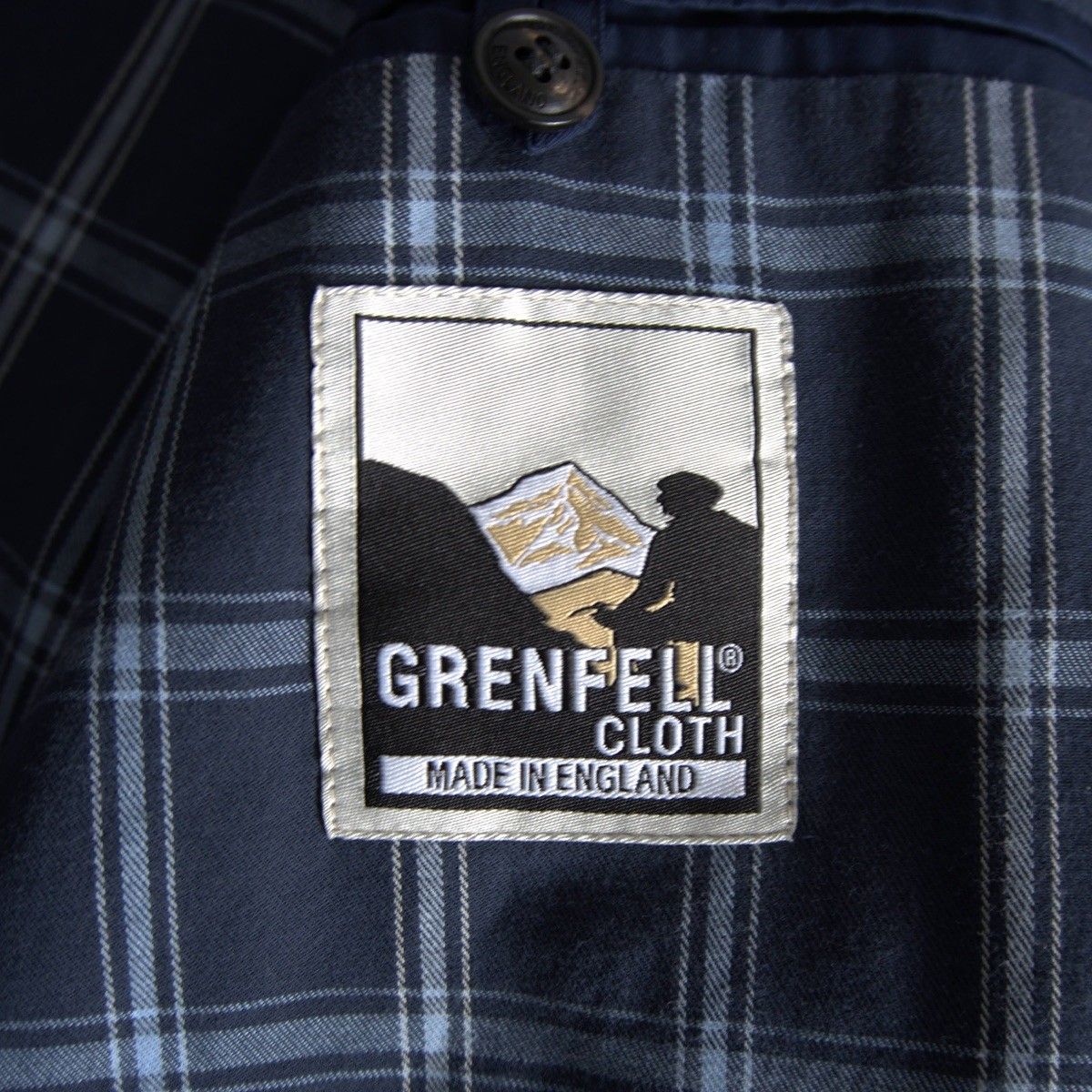 美品】GRENFELL【Hded Golfer/フーデットゴルファー】38 ネイビー 
