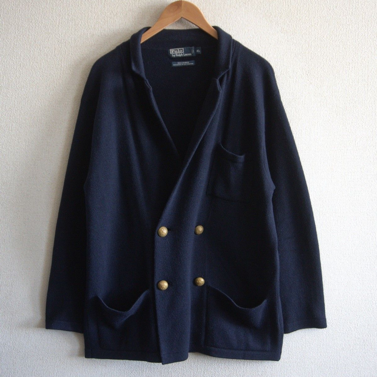 最高級品】POLO RALPH LAUREN【カシミヤ100％ テーラードジャケット 