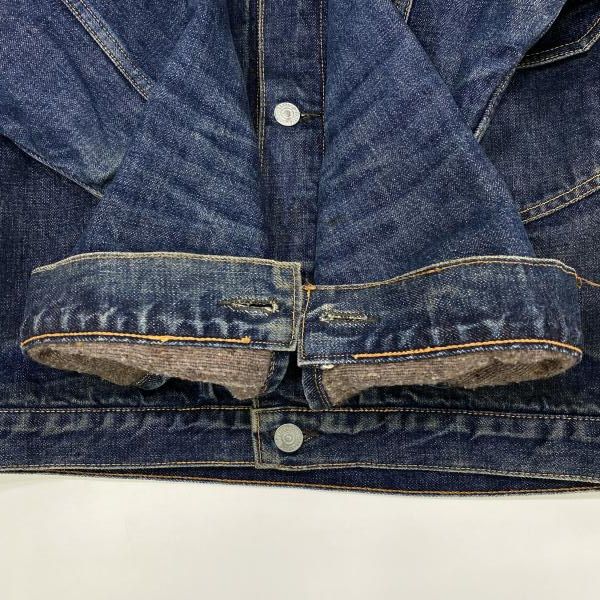 中古】EVISU 戎パッチ 1506 1stデニムジャケット ブランケットライナー