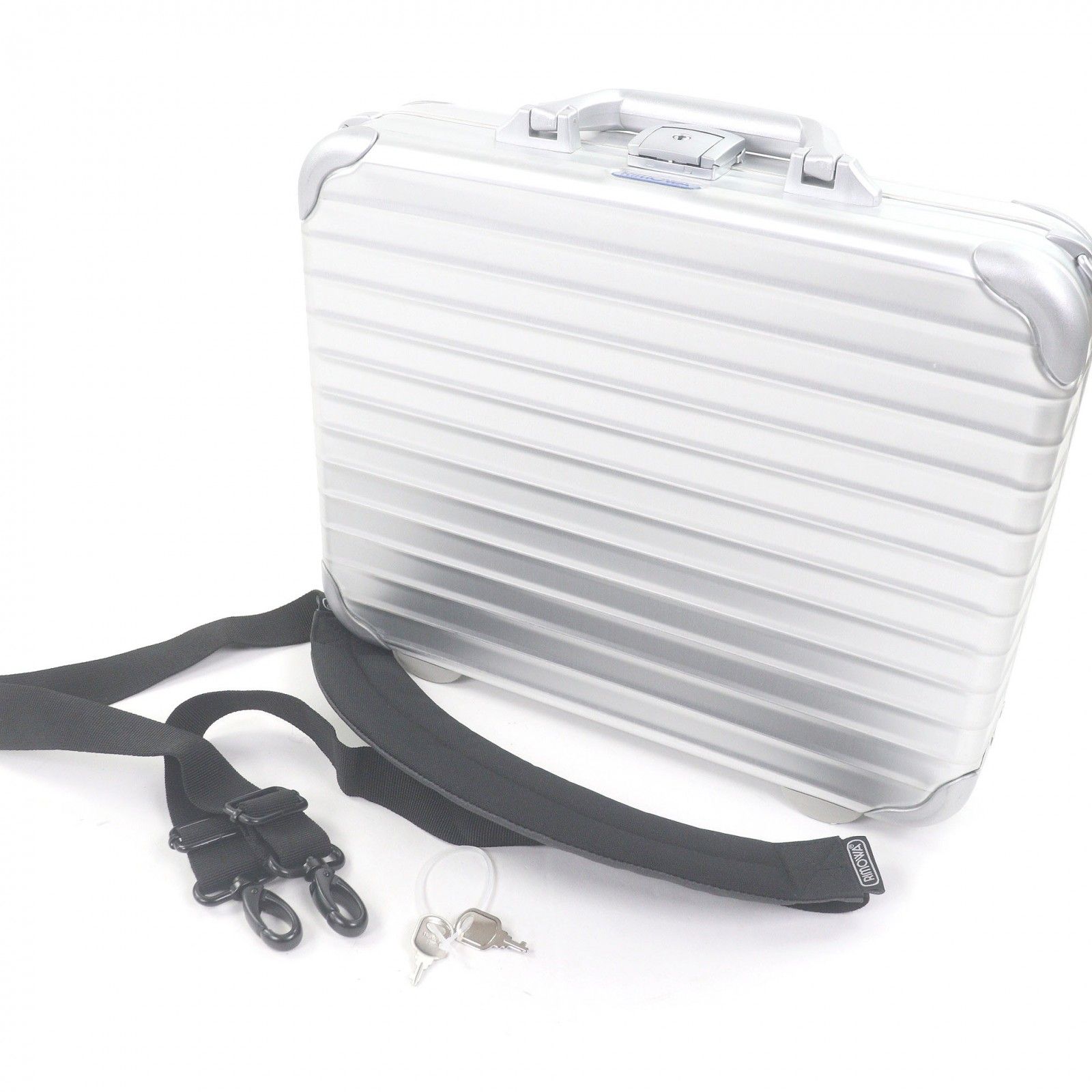 良品□RIMOWA リモワ 909.08 トパーズ アルミニウム 2WAY