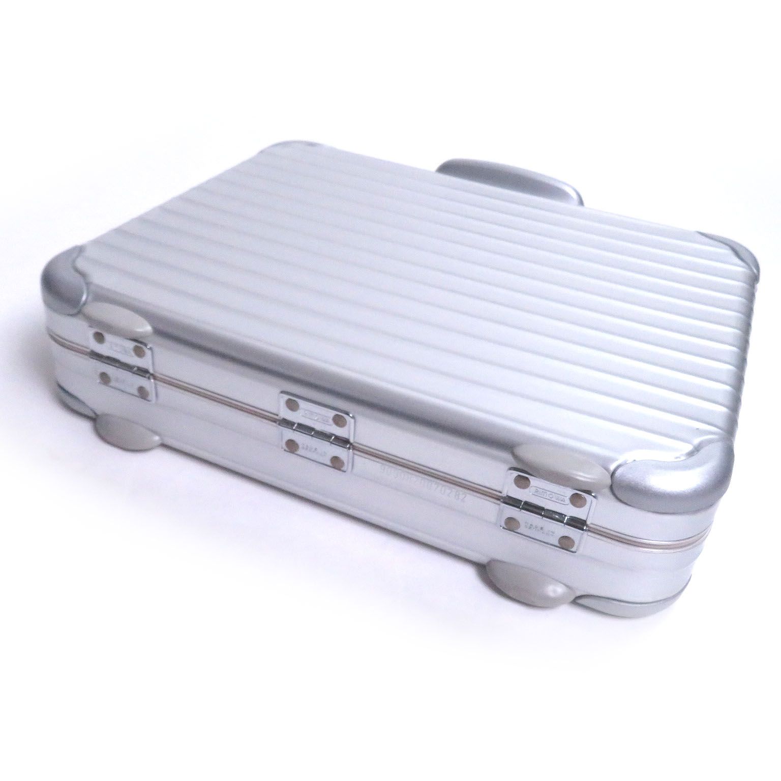 良品□RIMOWA リモワ 909.08 トパーズ アルミニウム 2WAY