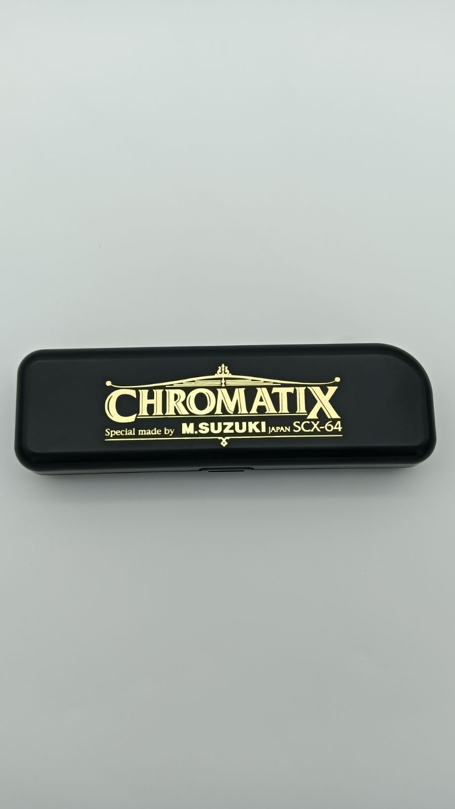 【開梱品/使用済/化粧箱汚れ有/中古品】SUZUKI スズキ クロマチックハーモニカ スタンダードモデル SCX-64 16穴64音 4オクターブ