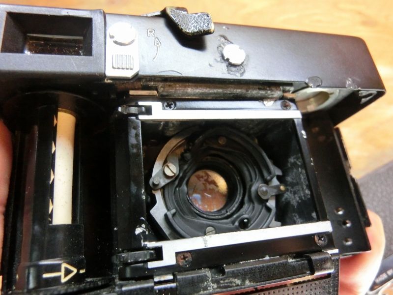 7847 ジャンク Rollei 35S 露出計NG 最上級機種 ブラック フィルム