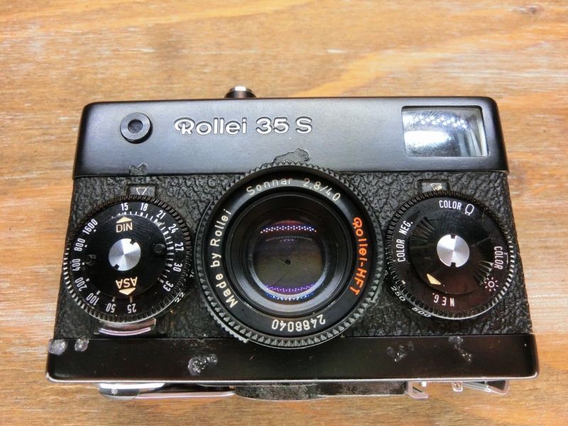 7847 ジャンク Rollei 35S 露出計NG 最上級機種 ブラック フィルム