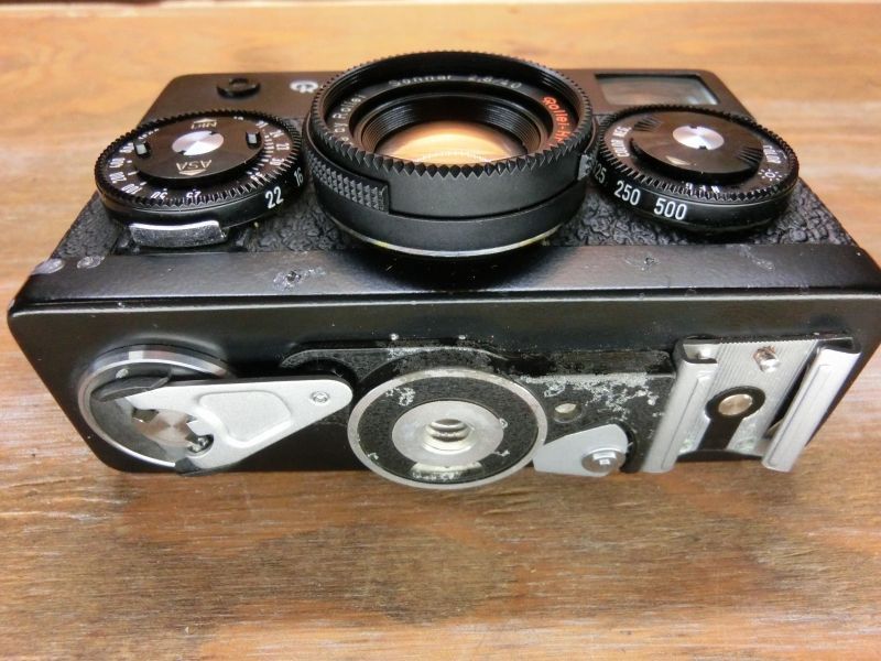 7847 ジャンク Rollei 35S 露出計NG 最上級機種 ブラック フィルム