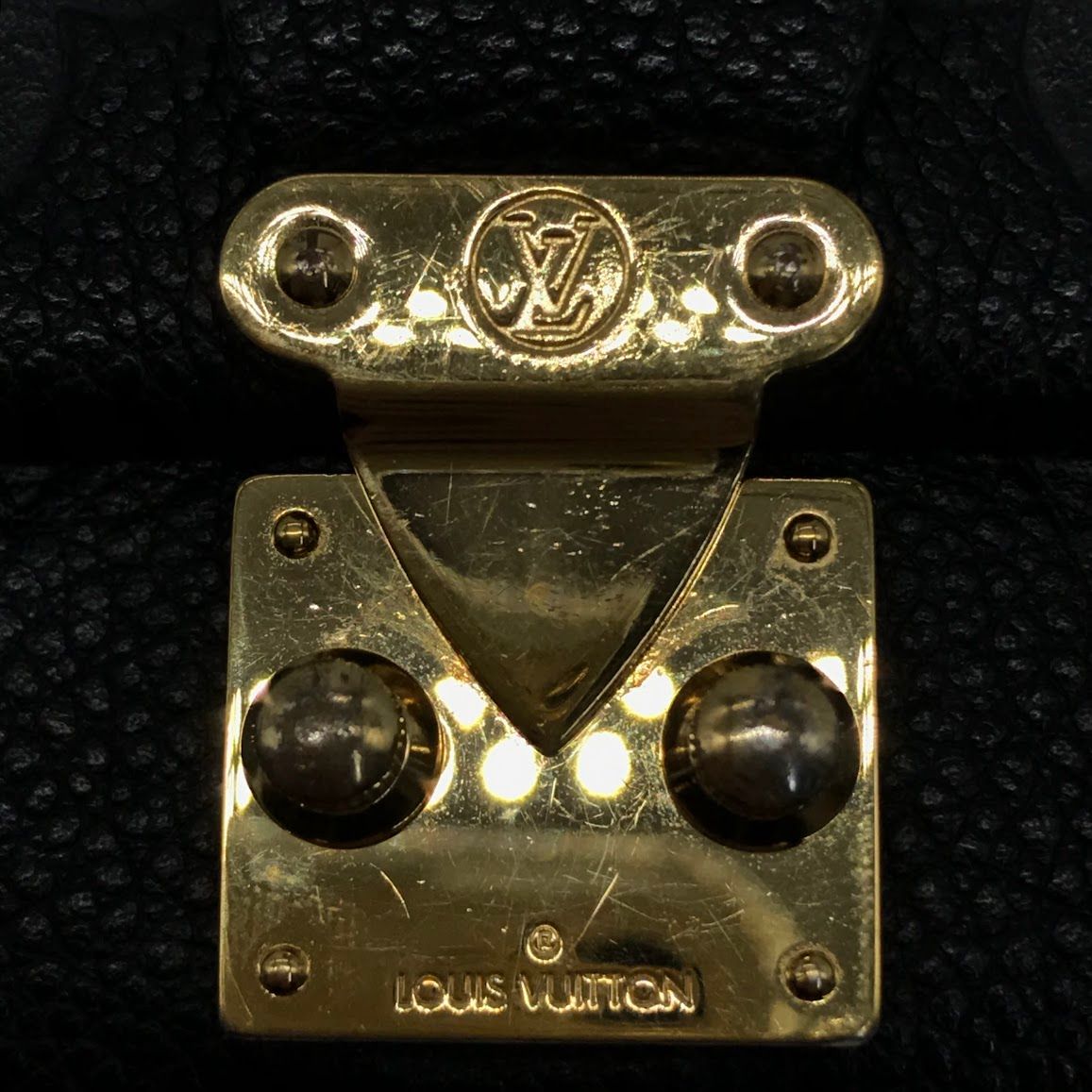 【倉吉店】 中古 LOUIS VUITTON | ルイ・ヴィトン 三つ折り財布 モノグラム アンプラント ポルトフォイユ･メティス コンパクト M80880 ブラック 【125】 倉吉店】 中古 LOUIS VUITTON | ルイ・ヴィトン 三つ折り財布