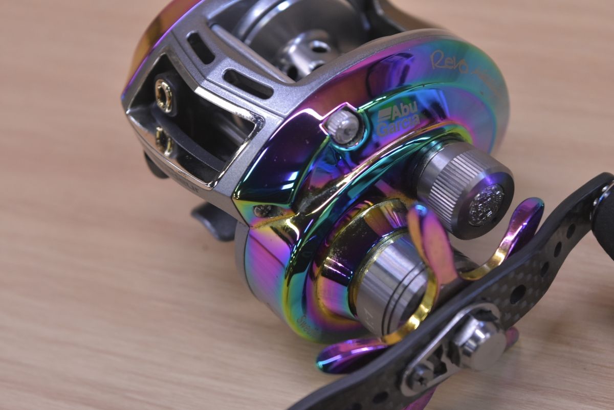 アブガルシア レボ エリート オーロラ 左Abu Garcia Revo Elite ベイト